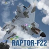 Top F22S 2.4G 3CH 3D6G RC Plane Raptor F22 Warplane WLtoys A180 Upgrade Version LED Light With Gyroscope Glider Outdoor Toys 1