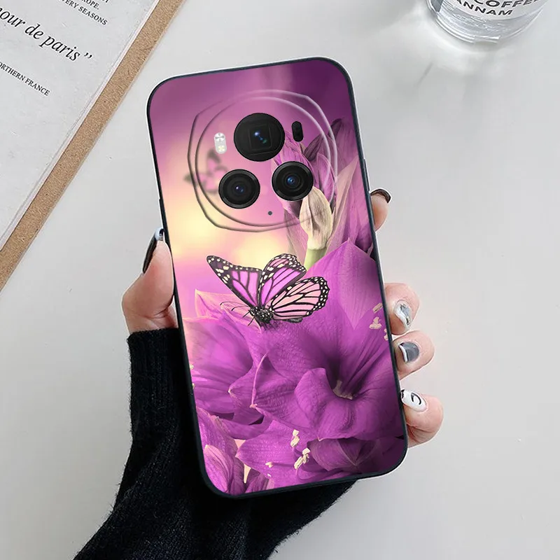 Lovely Cartoon Flower Slim Soft Silicone Phone Case Cover
