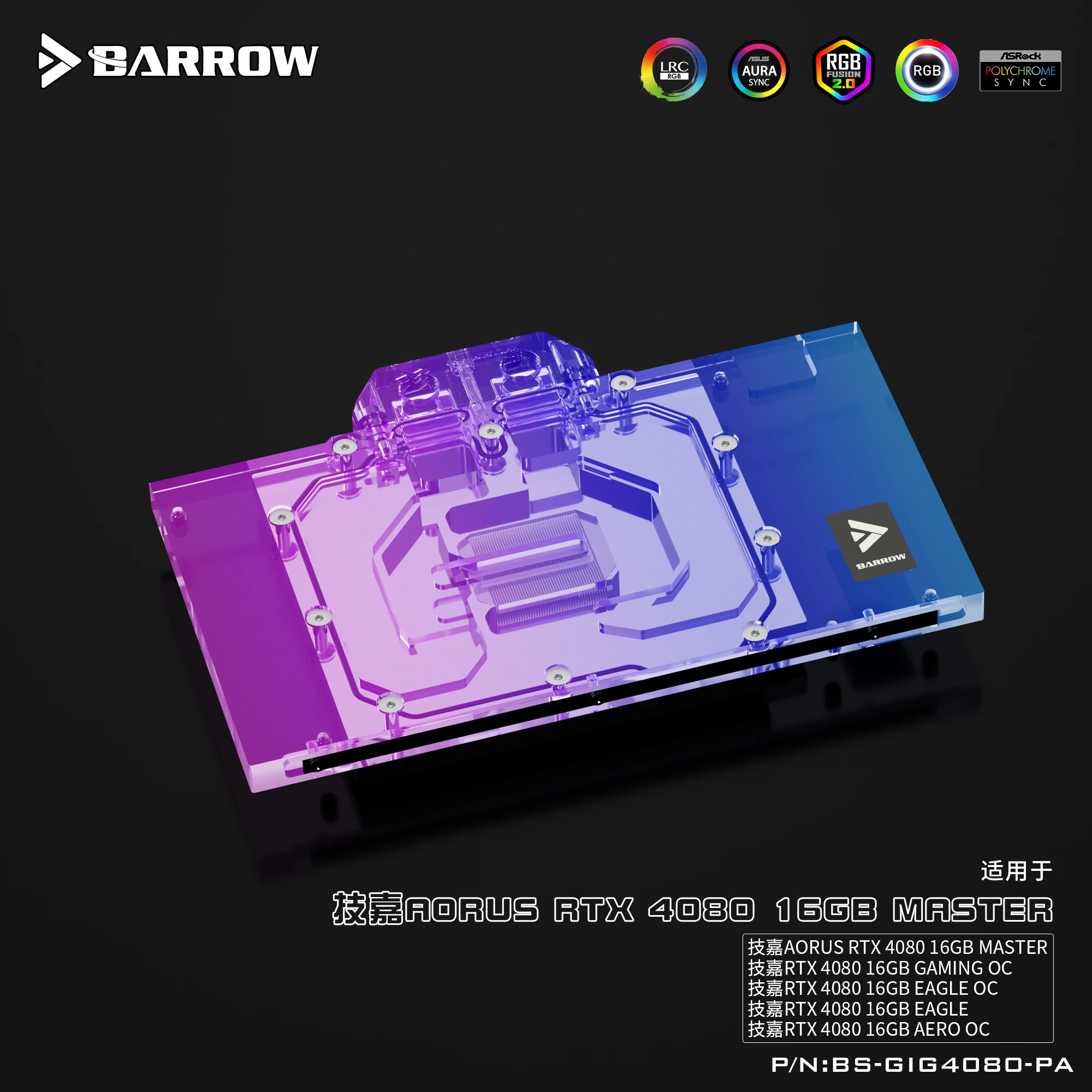 Aorus Waterblock 2080 Super RTX 2080 SUPER AORUS WATERBLOCK NA