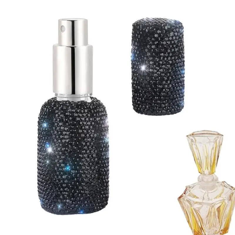

Portable Mini Refillable Perfume Atomizer 30ml Spray Mini Rhinestone Atomizer Refillable Bottle Travel Reusable Bottle Container