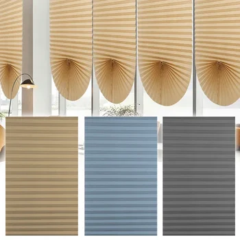 Self-adhesive Pleated Blinds 1