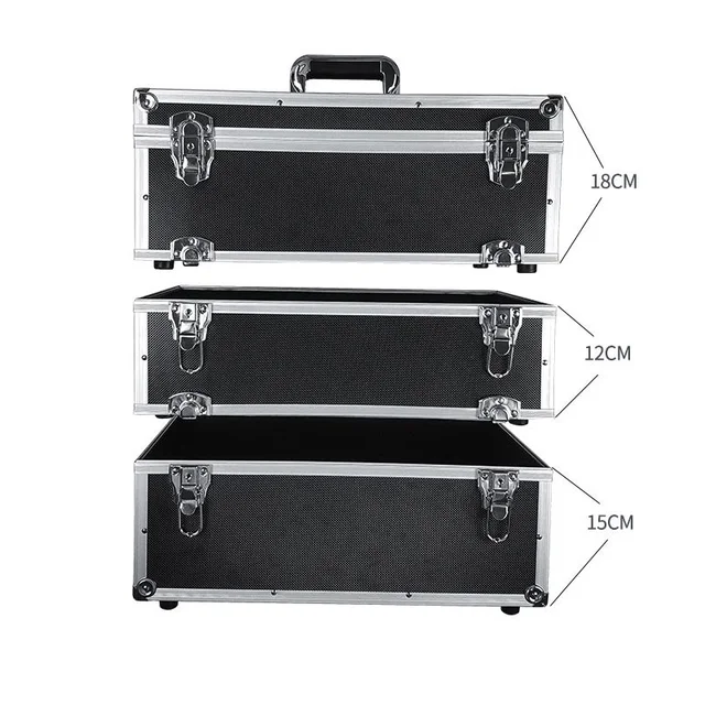 Suitcase Complete Tool Box  With Lock Hardware Combination Multi-layer - Image 5