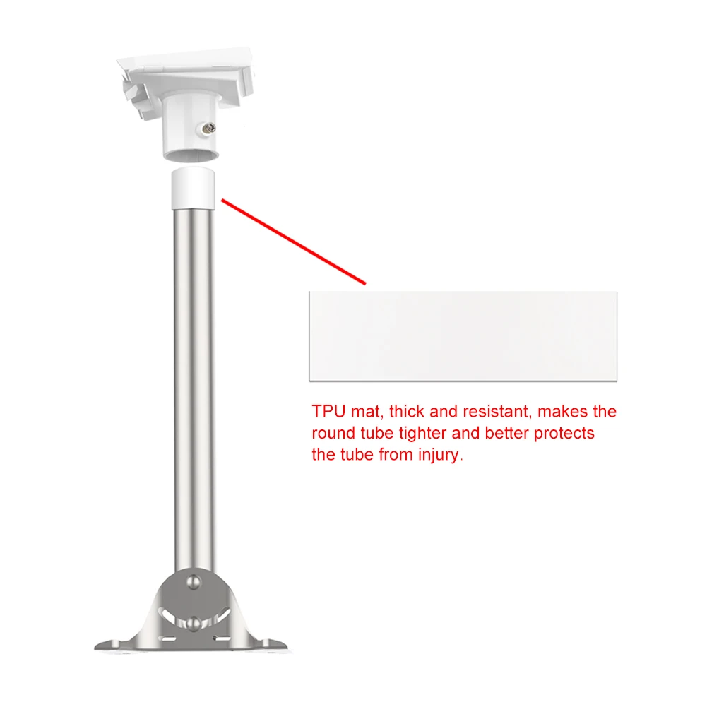 For Starlink Gen 3 Pipe Adapter Pole Mount Pipe Adapter Mount Satellite Bracket for Starlink Gen 3 V3 Standard Dish Mounting Kit