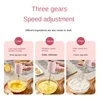 Portable Electric Food Mixer Wireless Hand Blender 3 Gear Speeds High Power Dough Blender Egg Beater Baking Kitchen Mixer Tools 4