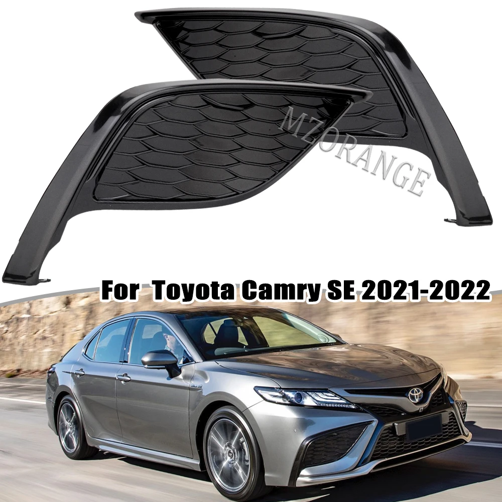 

Fog Light Grille Cover For Toyota Camry SE/SE HYBRID/XSE/XSE HYBRID 2021-2022 Fog Lights headlights Cover Car Front Bumper Trim
