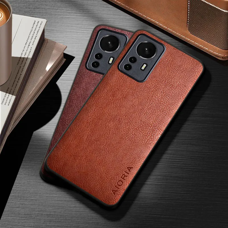 Luxury Vintage Leather Case - Premium Hard Cover