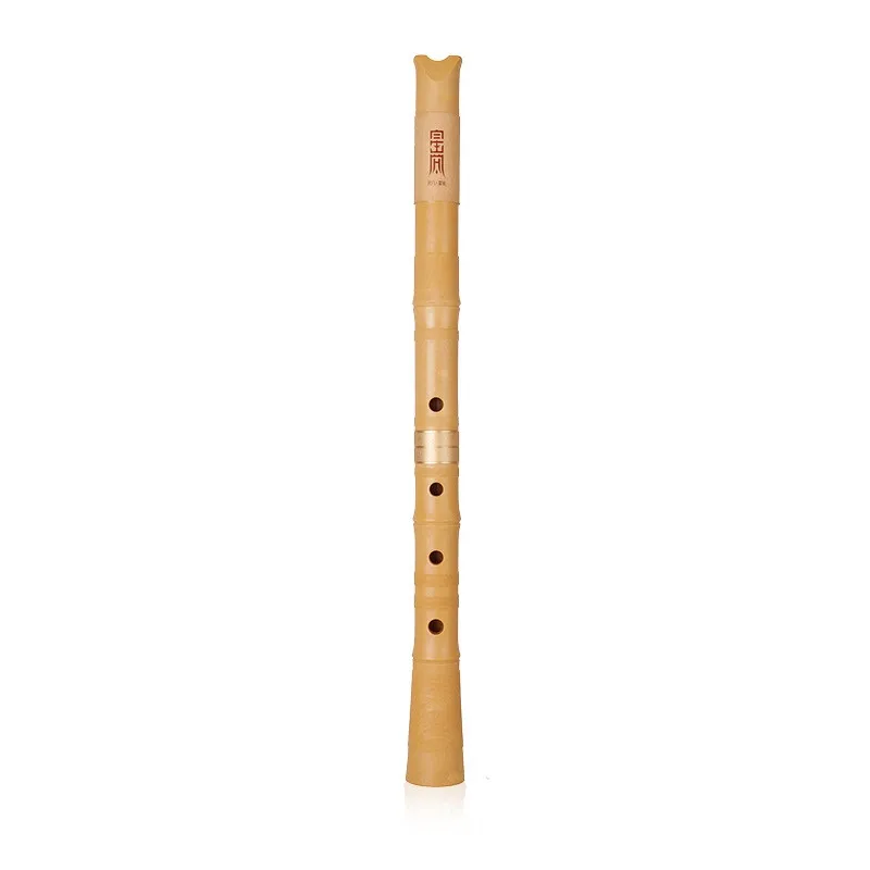 

5 Holes D Key Japanese Chi Ba Resin Flute 54.8cm Professional Blowing Instrument Resonance Flute