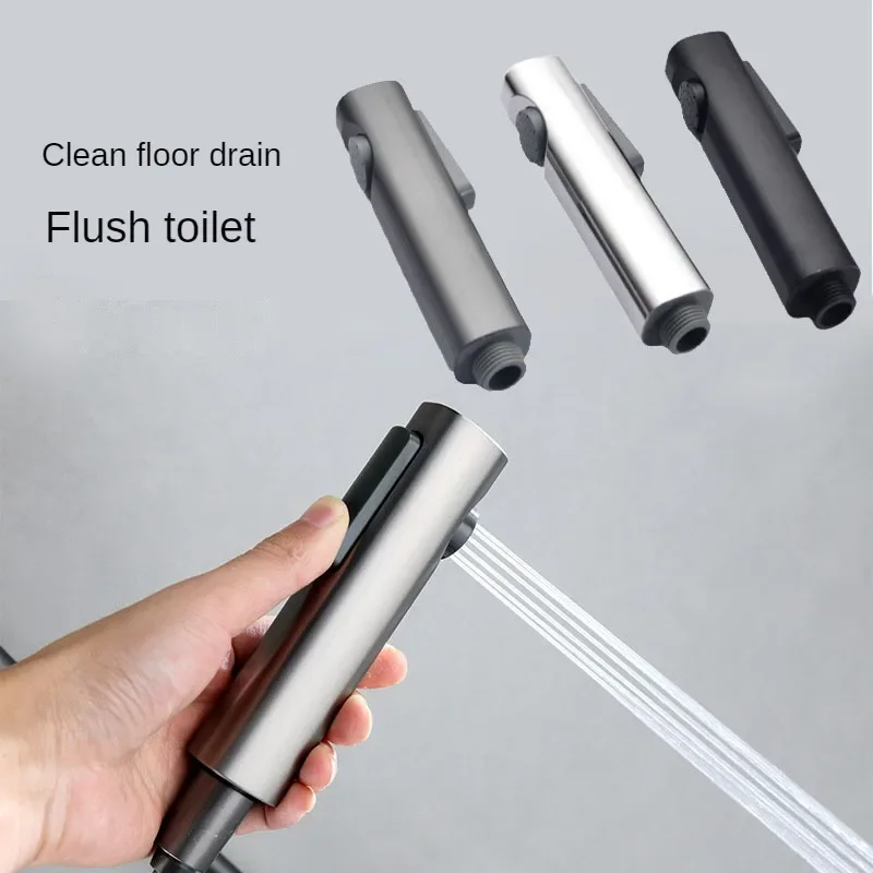 

Handheld Bidet Toilet Sprayer Stainless Steel Spray Home Bathroom Shower Head Bathroom Self Cleaning Tools Bidet Shower Head