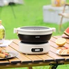 1.2L Folded Electric Cooking Pot Mini Portable Multicooker Travel Rice Cooker Split Type Hot Pot Electric Skillt Fried Pan 220V 1