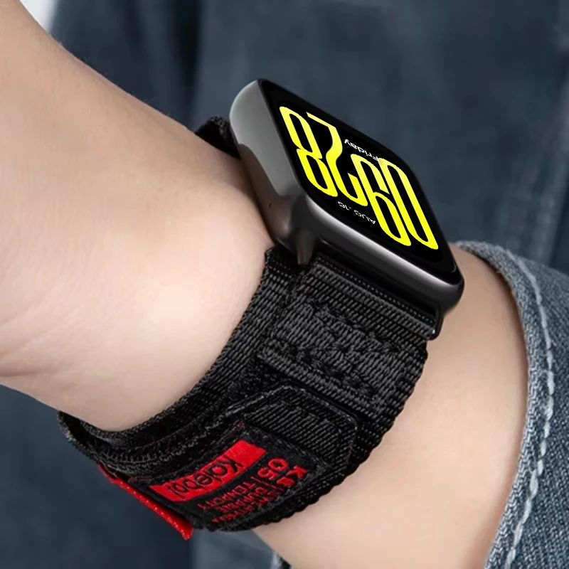 Nylon Loop Sports Band for Smartwatch Wrist Strap Bracelet