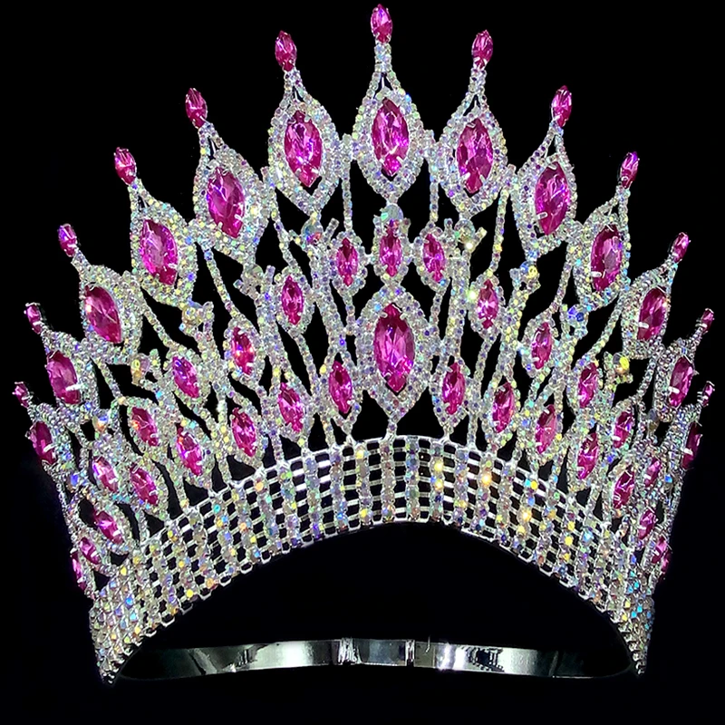 24° compleanno corona fascia donna cristallo regina tiara principessa corona 24 anni decorazione torta elio palloncini oro rosa palloncino numero 24 decorazioni di compleanno per donne feste