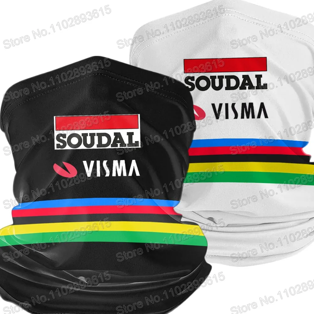 

Головной убор Team Soudal Visma 2024, шарф для езды на велосипеде и шеи, многофункциональный шарф с УФ-защитой, для рыбалки