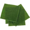 4Pcs Artificial Grass 15x15cm PVC Green Lifelike Moss for Mini HouseDecoration Easy Maintain Gardening Carpet 3