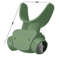 Breathing Exercise Trainers Adjustable and Portable Easy to Clean for Daily,Fitness & Sport Green 6