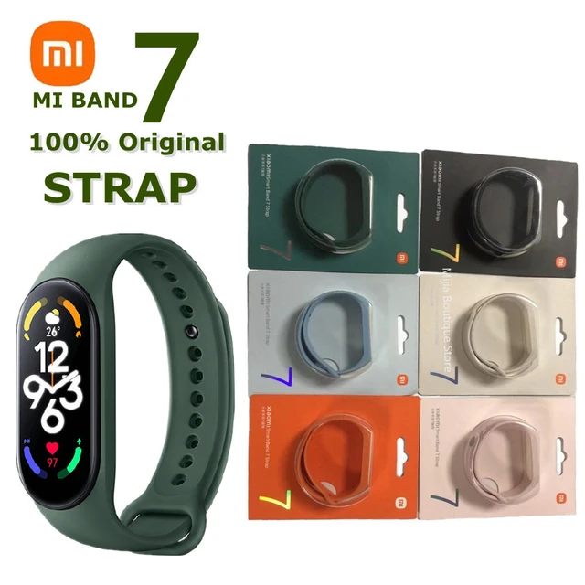 Correa 100% Original para Xiaomi Mi Band 8, accesorios de pulsera  oficiales, correa de repuesto, pulsera no reloj - AliExpress