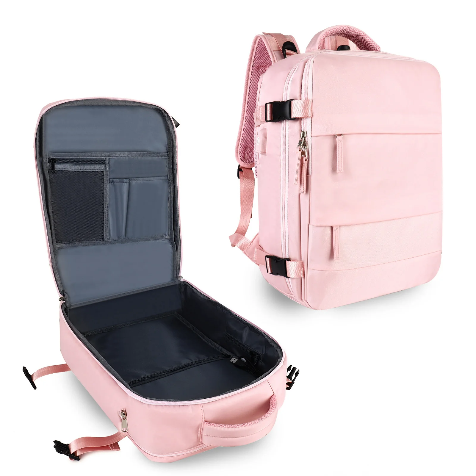 Mochila Viaje Cabina Avion 40x20x25 para Ryanair Mochila de Viaje Pequeña  Bolsa de Viaje Equipaje de Mano Mochilas Mujer Maletas de Viaje Cabina  Mochila Portatil 14 Pulgadas para Escuela,Trabajo : : Moda