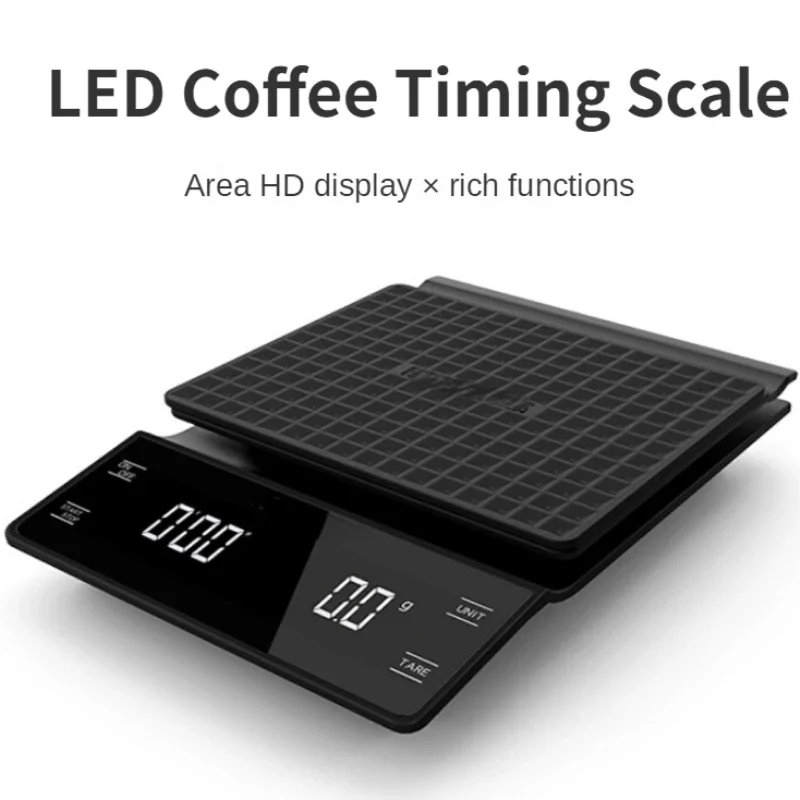 

Smart coffee kitchen food with timer digital electronic scale mini home weighing scale balança digital portatil весы кухонные