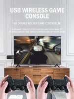Console de jeu vidéo M8 améliorée 64G 20000 jeux Console de jeu portable rétro contrôleur sans fil Lite 4K bâton de jeu pour cadeaux de noël 6