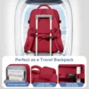 Airplane Approved Backpack for Women Travel Backpack Large Capacity Hand Luggage Multifunctional Bag Men Waterproof Laptop Bag 5