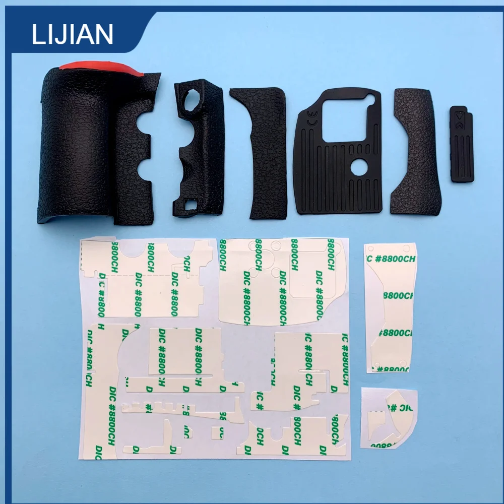 

NEW Original For Nikon D810 Body Rubber Grip Bottom Rear Thumb Front Side FX Card Cover Rubber Cover Camera Spare Part