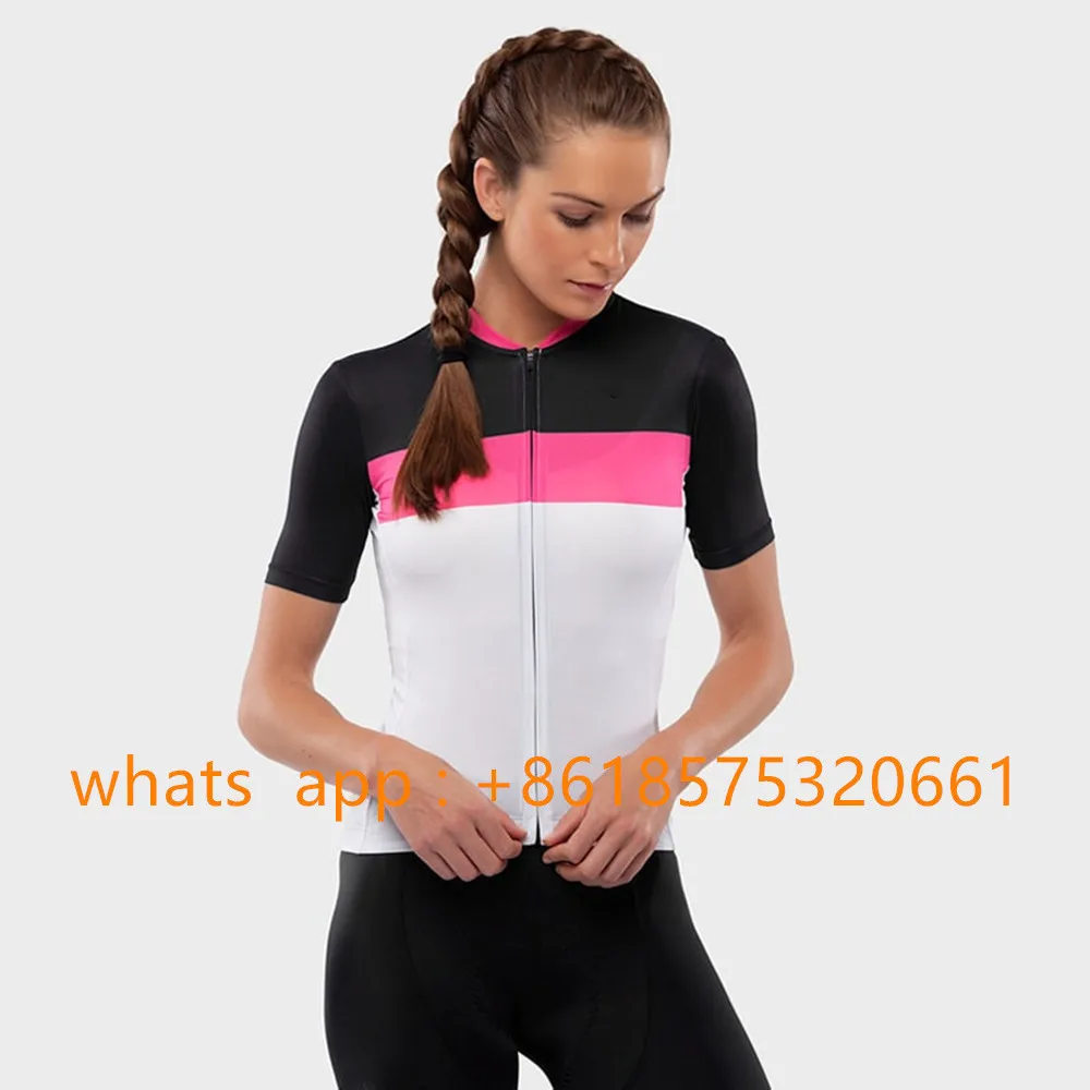 thumbnail image 1 of Maillot de ciclismo para mujer 2023, camisetas de manga corta, ropa de ciclismo de equipo profesional, maillot personalizado, ropa deportiva para ciclismo, camiseta de secado rápido, 1 of 5