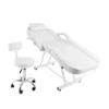 Portable Beauty Bed for Home Use Massage Bed with Technician Chair  Comfortable 4-fold Barber Chair Beauty Chair 3