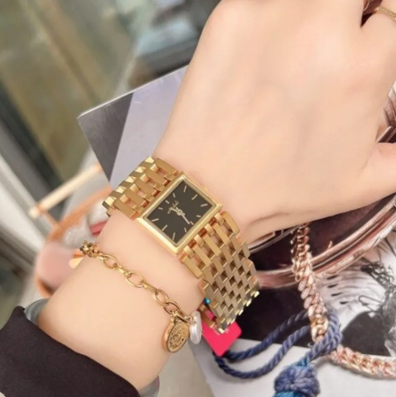 High Quality New Women's Watch Quartz Square Dial Luxury