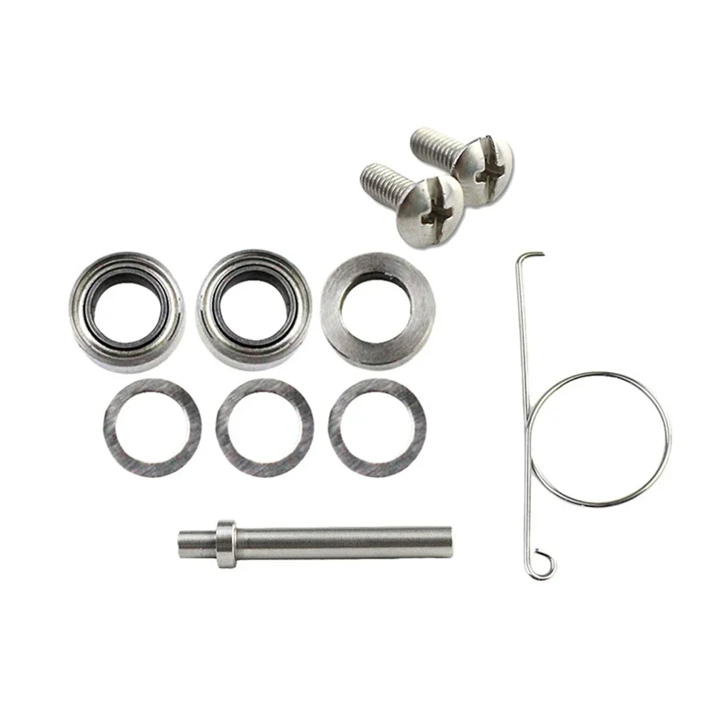 Fishing Handle Knob Tool Shaft Bearing Washers Screw Gasket Assembly Tools Accessories 10pcs/set