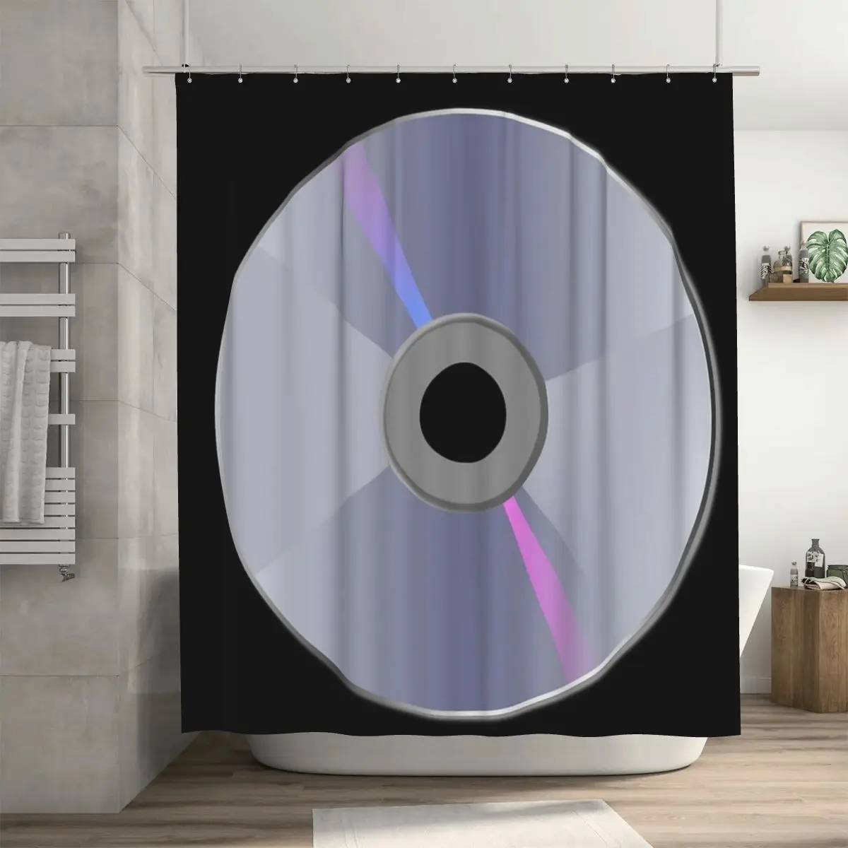 

Душевая занавеска С DVD 72x72 дюйма с крючками, декор для ванной комнаты с персонализированным рисунком