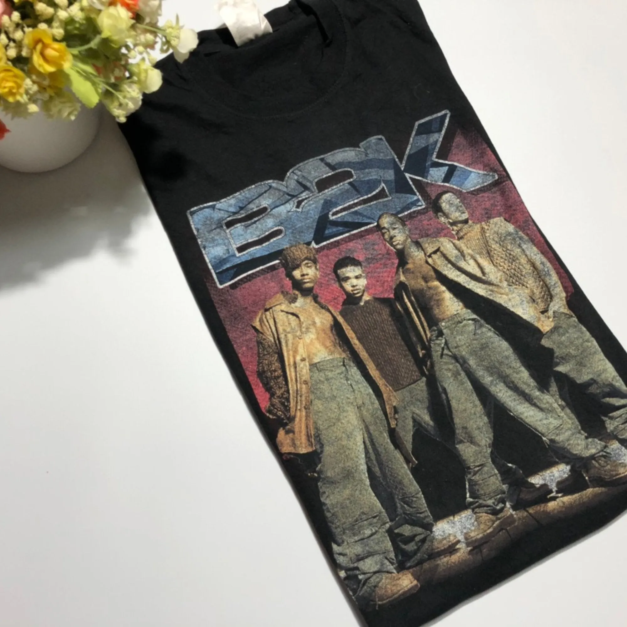 Camicia Vintage B2K Anni '90 Bow Wow Uh Uh Uh