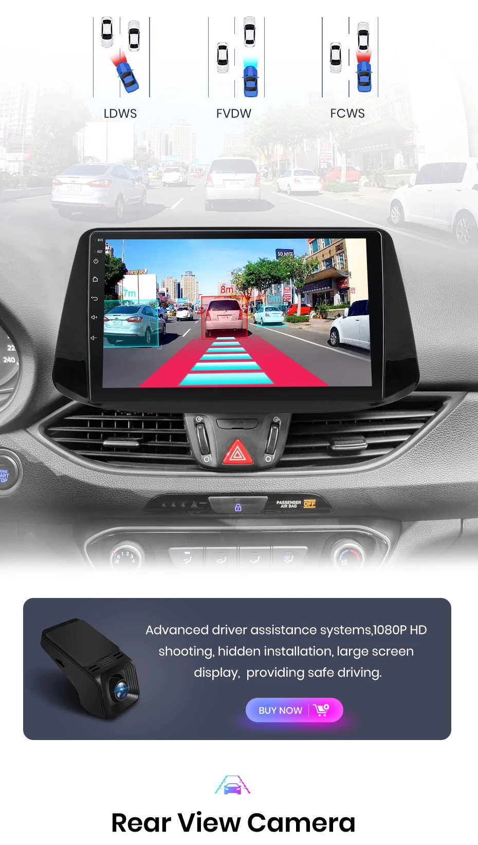 Junsun V1pro Android Auto Radio für Hyundai i30 2017-2018 Drahtlose Carplay 4G Auto Multimedia GPS 2din autoradio WIFI RDS Navi BT – Detail 16