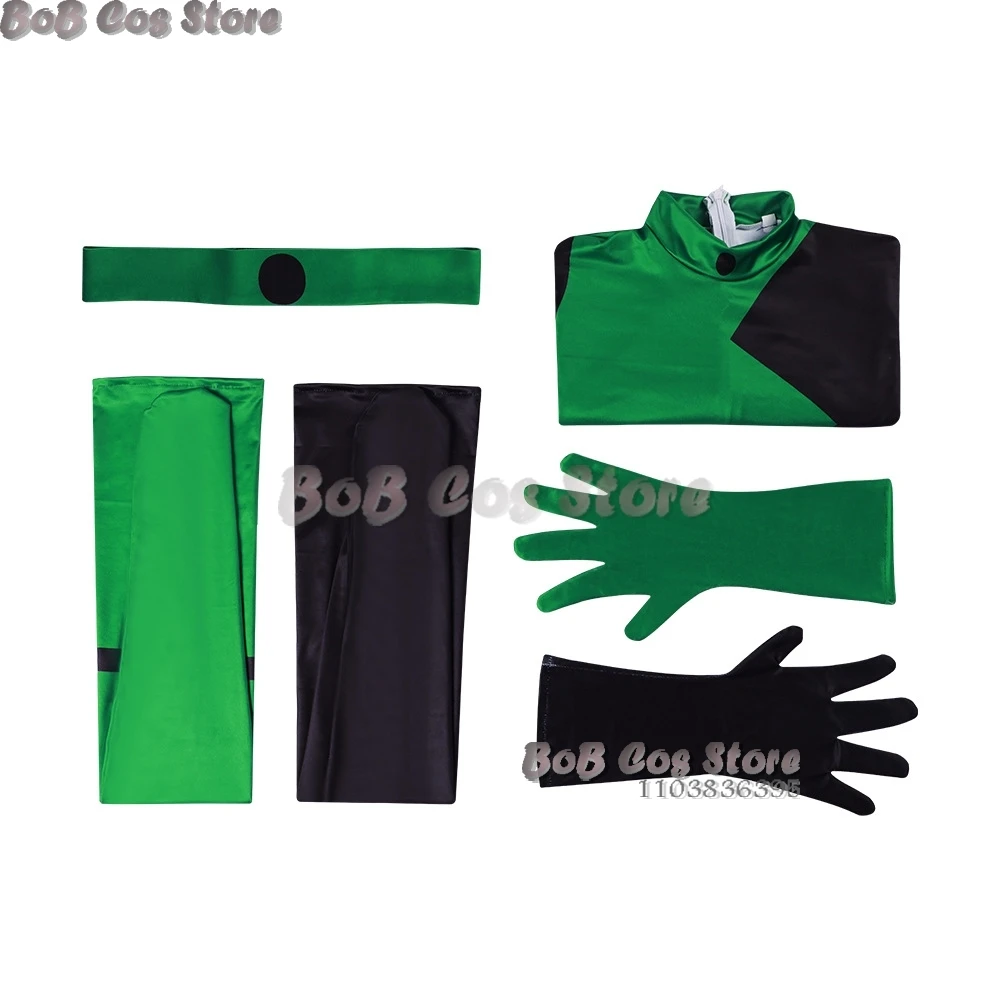 Meisjes Shego Suit Kim Mogelijk Cosplay Kostuum Halloween Rollenspel Strakke Jumpsuit Dames Nieuwigheid Feest Romper Carnaval Show Onesies,Green- Adults/S/140~150cm Meisjes Shego Suit Kim Mogelijk Cosplay Kostuum Halloween Rollenspel Strakke Jumpsuit Dames Nieuwigheid Feest Romper Carnaval Show Onesies,Green- Adults/S/140~150cm