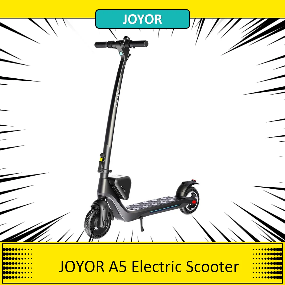 Joyor A5 Scooter Elettrico Pieghevole 350W 36V 13Ah 25 Km/H Velocità Massima 35Km Chilometraggio Massimo E-Scooter