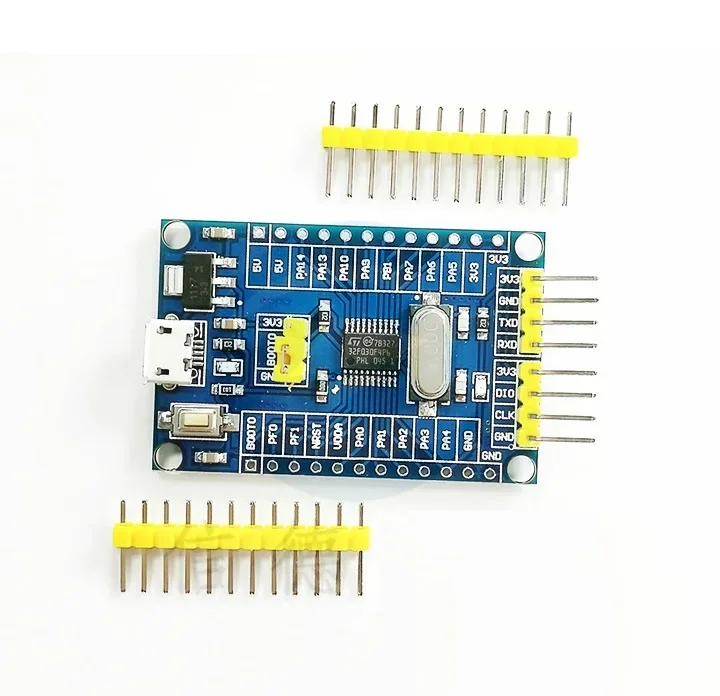 

Макетная плата для маленькой системы ARM CORTEX STM32 F030F4P6 STM32F030F4P6 M0 Core 32-bit 48MHz мини-панели для разработки системы