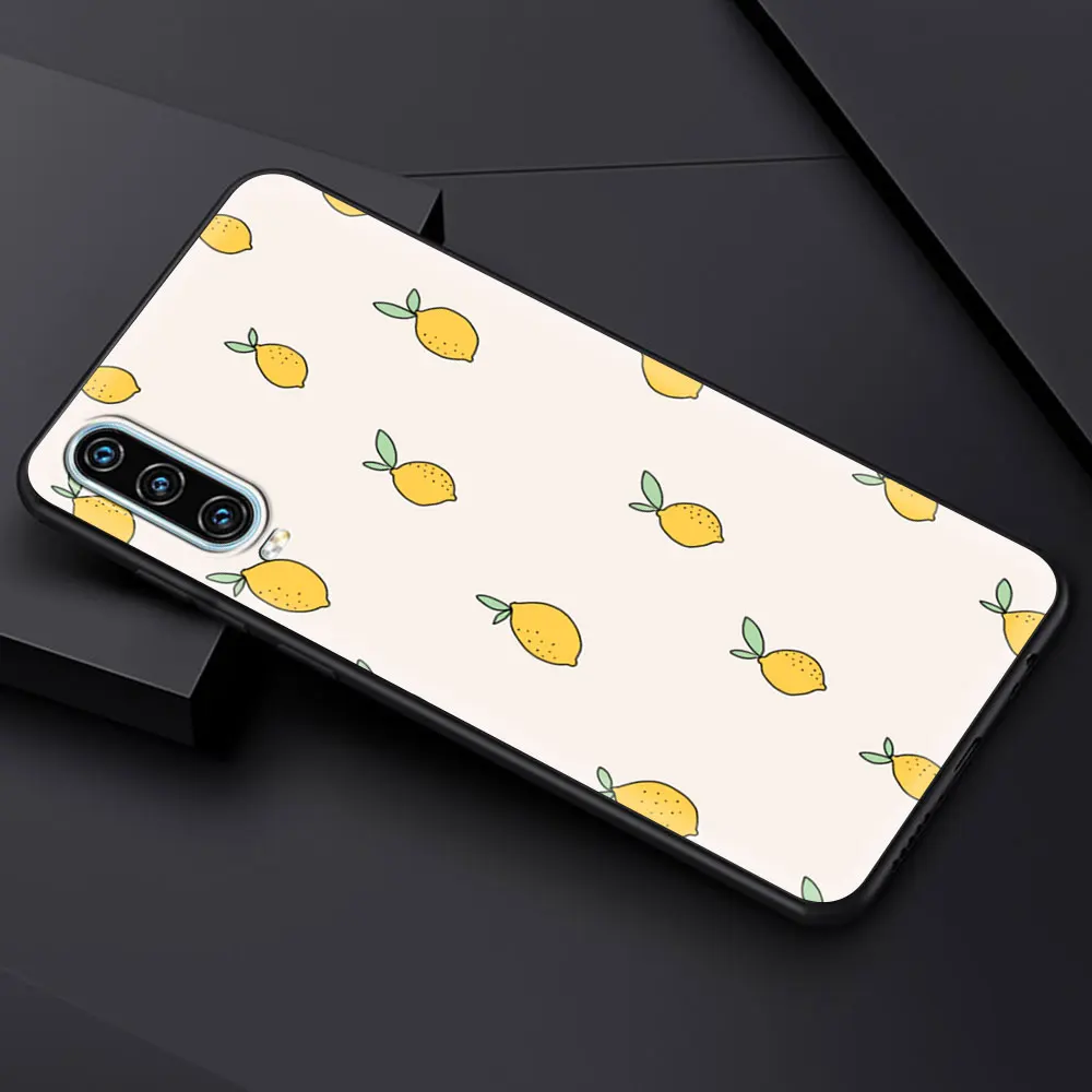 Mediterranean Lemon Soft Phone Case Cover