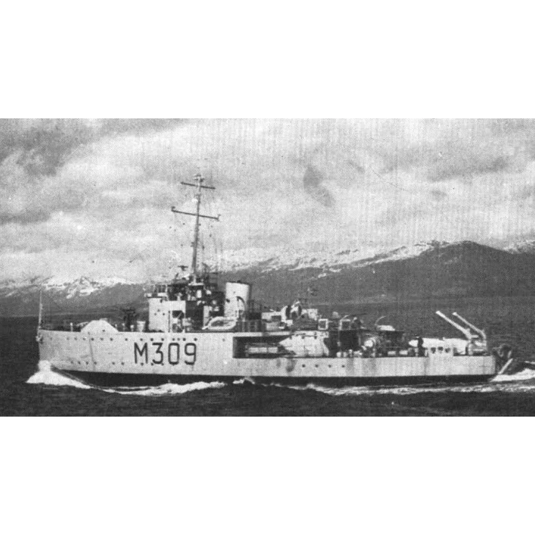 

Змея 70018 1/700 смоляный модельный комплект HMS Bangor класс Minesweeper