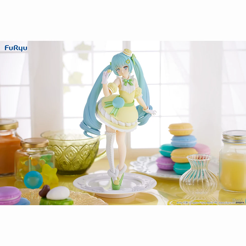 Оригинальная оригинальная Подлинная игрушка FuRyu sweetsweet серии Hatsune Miku 21 см, Подлинная Коллекционная модель, анимационный персонаж, экшн-игрушка (art.: 3920c6a6f01ac) - 3920c6a6f01ac