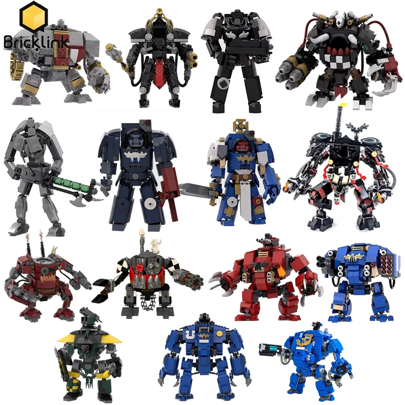 Bricklink Game Mecha ORC Killas Kan Dreadnought Terminator Captain