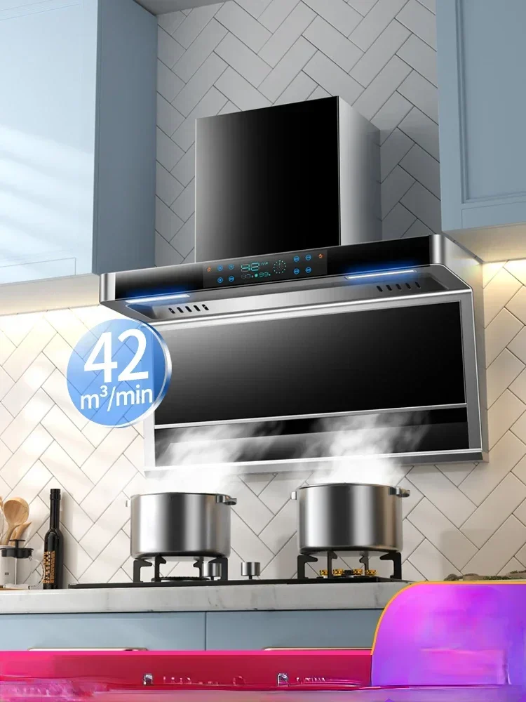 Xinfei High Suction Top Side Range Hood Household Range Hood Small Kitchen Rental Range Hood 220V 5