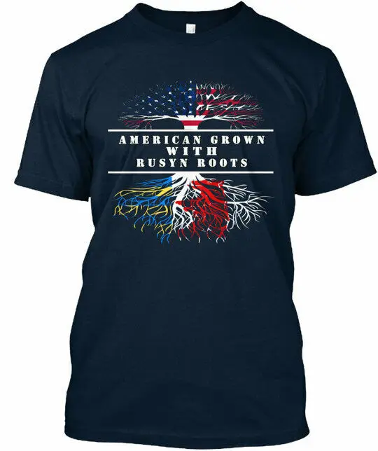 Americanrusyn Heritage - American Grown With Rusyn Roots Premium Tee T-Shirt