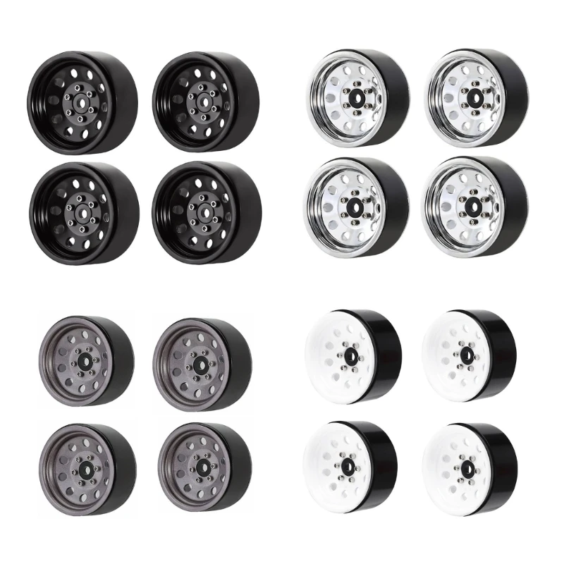 

1/10 Car Wheel 1.9’’ Rear Front Wheel Hub Wireless Control Vehicle Part Dropship