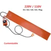 110V/220V Silicone Rubber Heating Pads for Guitar Side Bending Electric Heater Thermal Mats Blanket Sensor Thermostat Controller 1