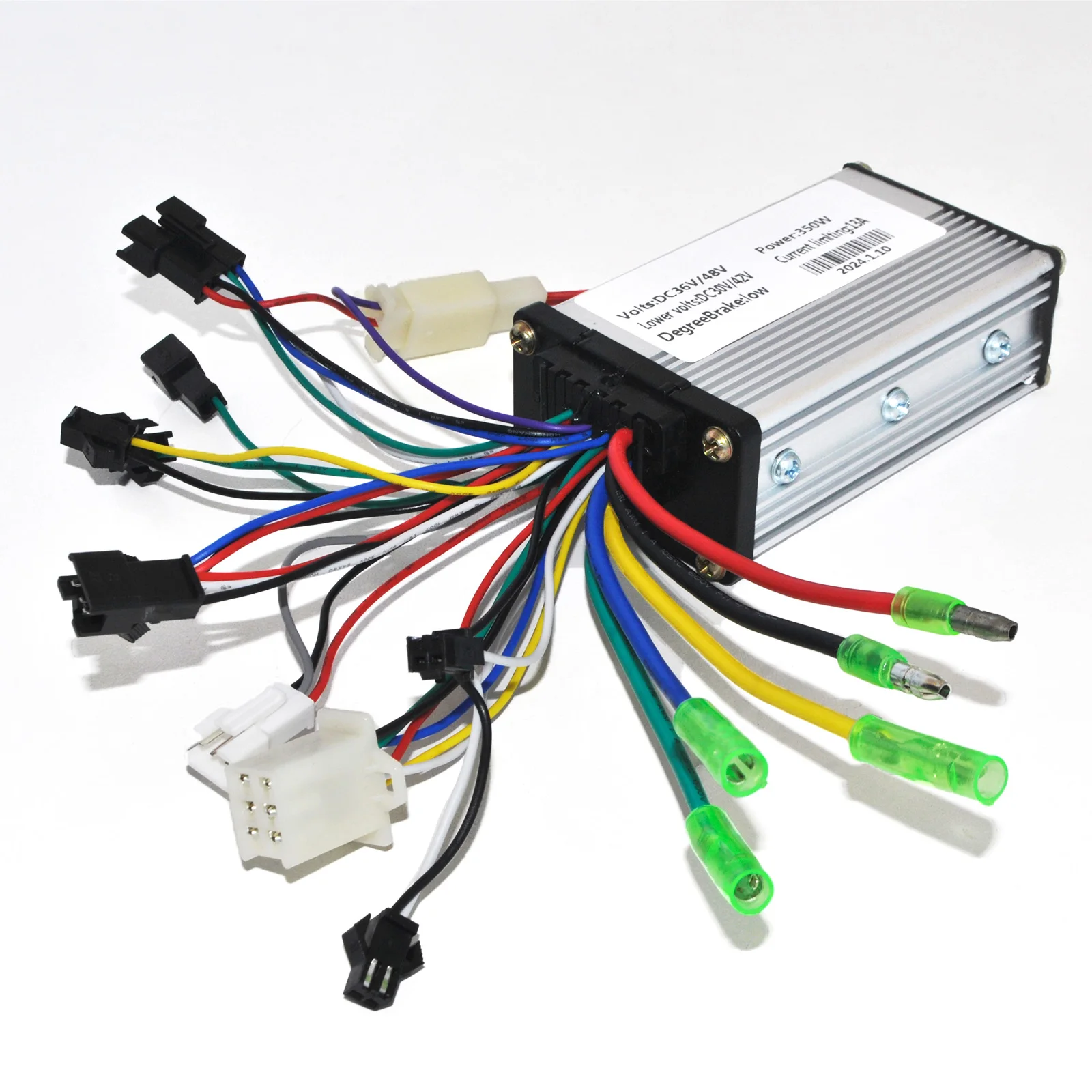 EN06 Electric Bike Controller 350W LCD Display Kit 36V 48V Sine Controller LCD Display Kit for Electric Bike Scooter