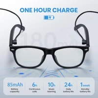 SENBONO New AI Translation Smart Glasses Hands-free calling Music Player Camera Control Anti-blue Light Glasses for Men Women - Image 6
