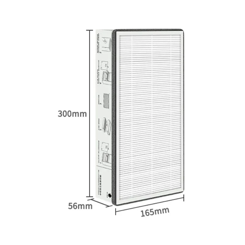 1 Pz Sostituzione Sistema Di Aria Fresca Presa D'Aria Cilindrica Filtro Hepa Per Xiaomi Mjxfj-300, Sistema Di Aria Fresca Mijia