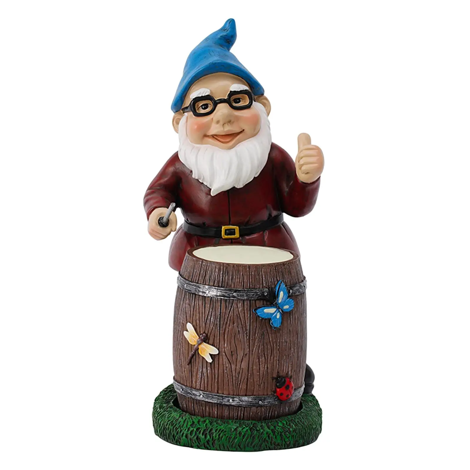 

Светящаяся садовая искусственная смешная Новинка поделки карликовый двор скульптура карликовая Статуэтка для дома улицы стола украшение для лужайки