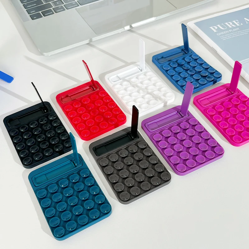 Multi-Functional Suction Cup Phone Stand with Silicone Cover