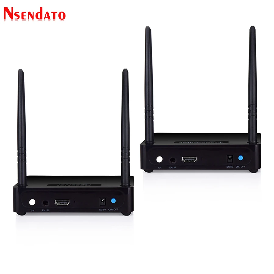 Measy HD595 5.8GHz 450M HDMI-Compatible Wireless AV Video Transmitter Sender Receiver kits Adapter For PC TV Box DVD Projector