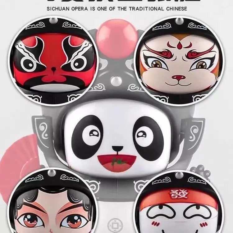 홈 장식 장식품, 사천 오페라 인형, 북경, 에바 얼굴 변경, 중국 특성 홈 장식