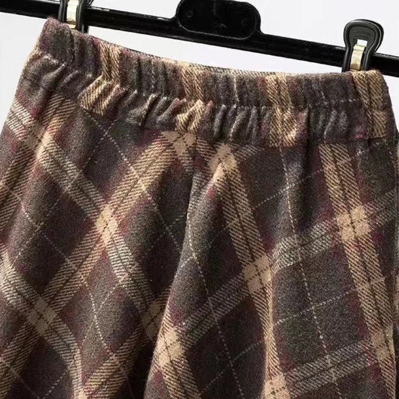 Skirts Women Winter Warm Elegant Ҭܬ ֬߬ܬѬ Korean Fashion Soft All-match College Retro Lovely Stylish Leisure Pla